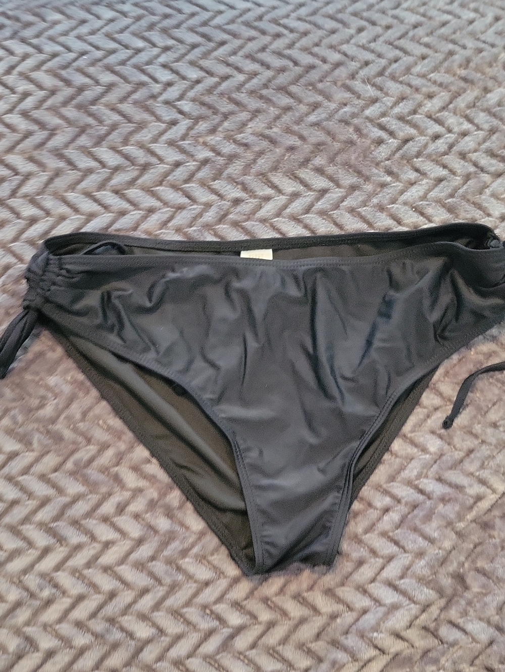 Black Women's Bikini Bottom - Classic Swim Brief